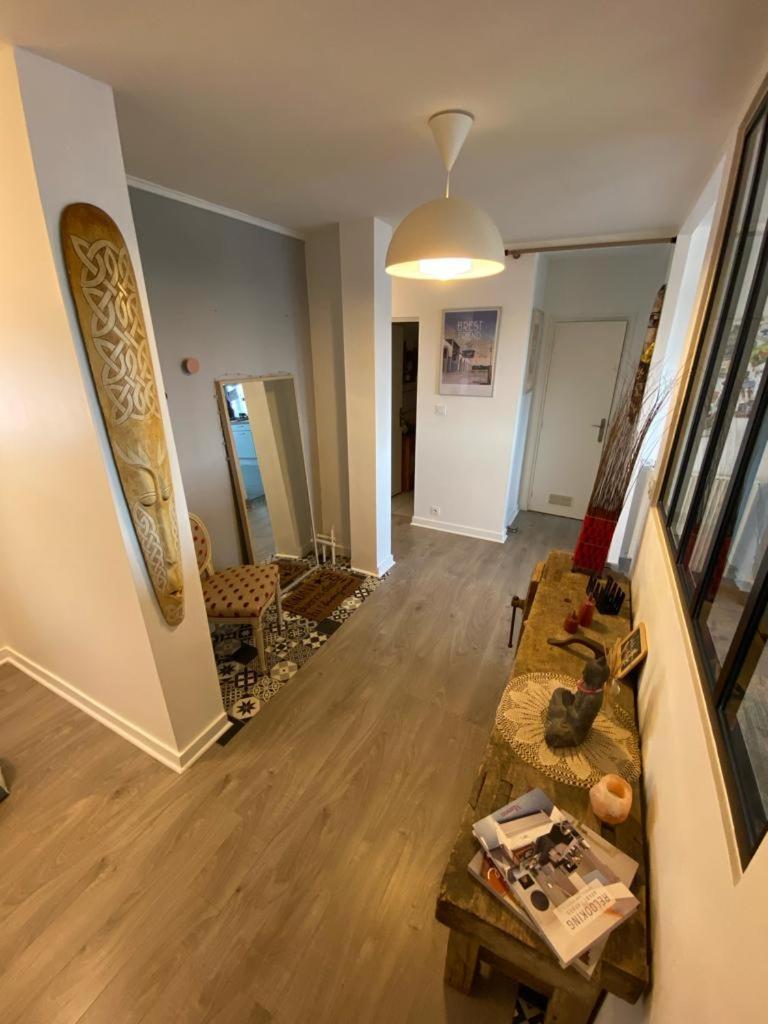 Appartement Lumineux 70 M2 Proche Centre Brest Luaran gambar